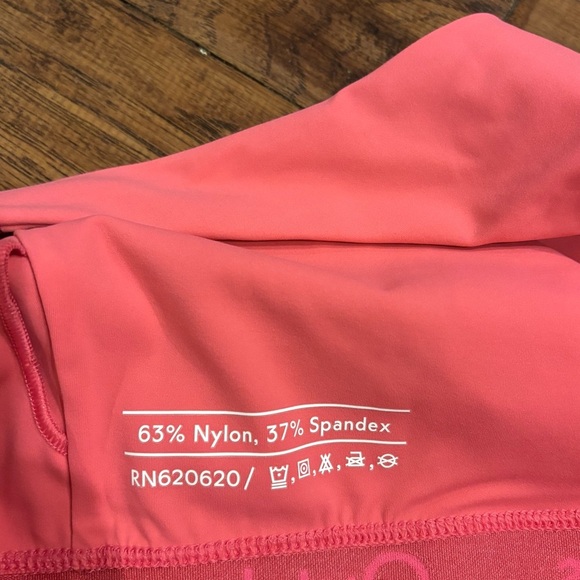 Outdoor voices one shoulder, exercise, dress sz M color Block pink/ruby red - Picture 5 of 8